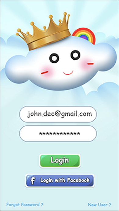 Daizy Game Screen 02 Login