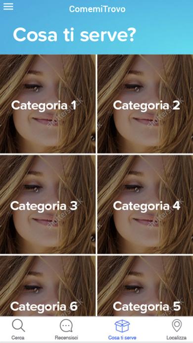 Comemitrovo Screen 05 Category Grid