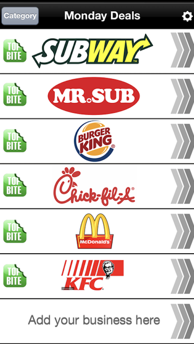 Dailybites Screen 03 Deals List