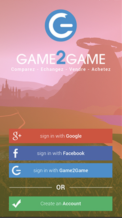 Gametogame Screen 02 Login